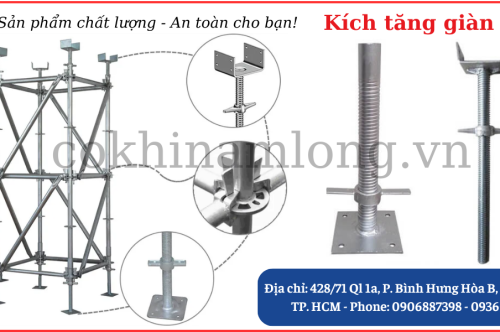 Kích tăng giàn giáo: kích tăng đế bằng & kích tăng đế u