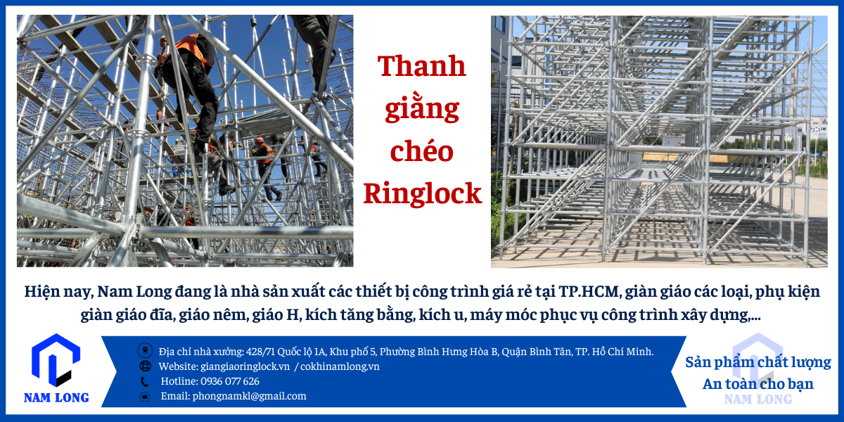 Ứng dụng thanh giằng chéo ring