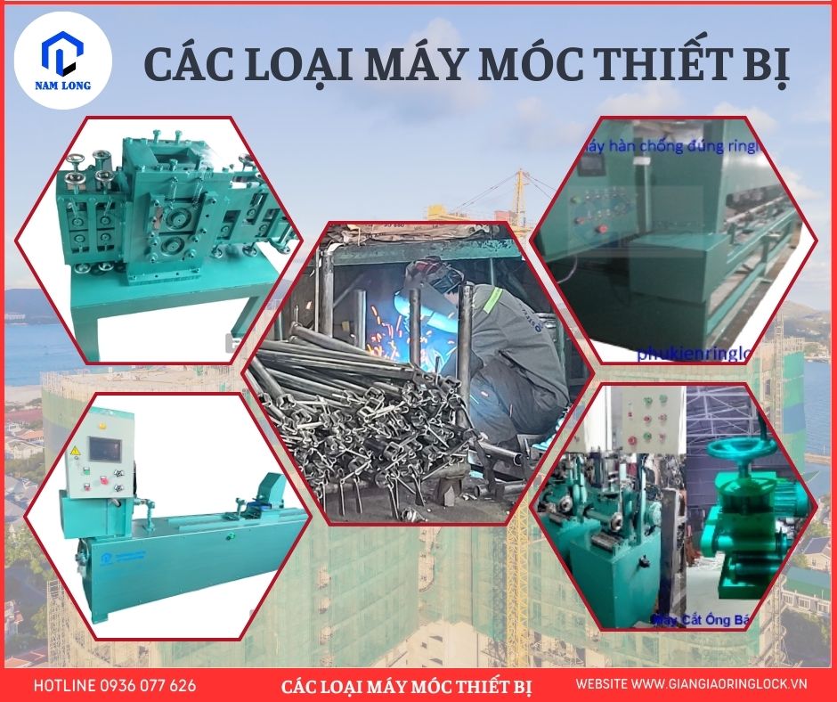 các loại máy móc thiết bị