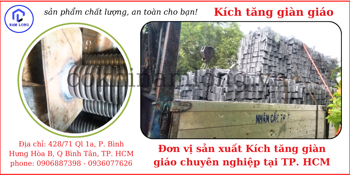 6. Nhà cung cấp kích tăng đế bằng & kích tăng đế u chất lượng hiện nay ở đâu?