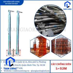 CÂY CHỐNG XIÊN L= 0,5m