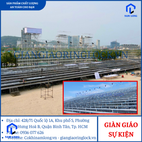 GIÀN GIÁO SỰ KIỆN - KHÁN ĐÀI  DI ĐỘNG LAYER TRUSS